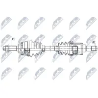 NTY NPW-SU-031 Aandrijfas