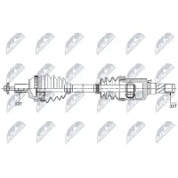 NTY NPW-ME-122 Aandrijfas