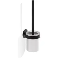 DECOR WALTHER WC borstel Basic Wandmodel Black Matt