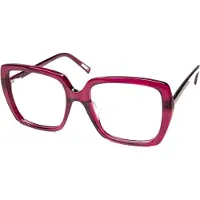 Frank and Lucie Leesbril Eyedentity FL24704-Raspberry Baret +2.00