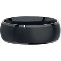 EtNox Ring - Black Tungsten - zwart - Maat 62
