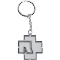 Rammstein Sleutelhanger - Logo - voor Geen - zilverkleurig | Maat Standard