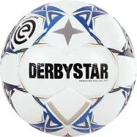 Derbystar Eredivisie Brillant APS Voetbal Maat 5 2024-2025 Wit Blauw Zwart