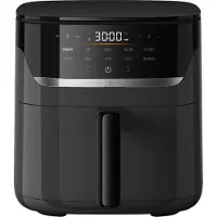 Maison & Kitchen Airfryer - Heteluchtfriteuse - PFAS-vrij - 1500W - 5L Inhoud - 80ºC tot 200ºC - Zwart