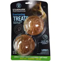 Starmark everlasting treats veggie kip hondensnack Large 7,5x7,5x3,5 cm