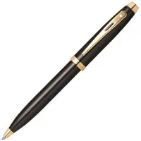 Sheaffer balpen - 100 - glanzend zwart en goud - penpunt M - schrijfkleur zwart - SF-E2932251
