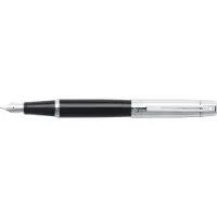 Sheaffer vulpen - 300 E9314 - M - black barrel chrome cap chrome plated - SF-E0931453