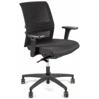 Linea Omnia 02 - Bureaustoel - Ergonomisch EN1335 - Multi verstelbaar- Zwart
