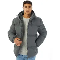 Avant Garde Heren Rawlins Puffer Jas Antraciet