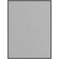vidaXL Deurmat 80x120 cm grijs