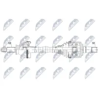 NTY NPW-MA-004 Aandrijfas