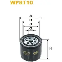 WIX FILTERS WF8110 Brandstoffilter