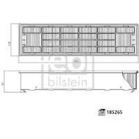 FEBI BILSTEIN 185265 Interieurfilter