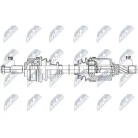 NTY NPW-RE-066 Aandrijfas