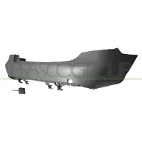 PRASCO ME0451071 Achterbumper