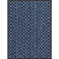 vidaXL Deurmat 80x120 cm blauw