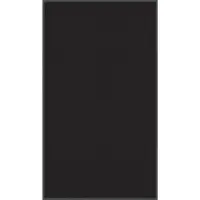 vidaXL Deurmat 115x200 cm zwart