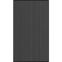 vidaXL Deurmat 115x200 cm streep zwart en grijs