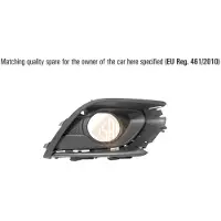 ISAM 0745764 Ventilatiegrille, bumper