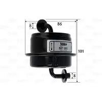 Valeo 587051 Brandstoffilter