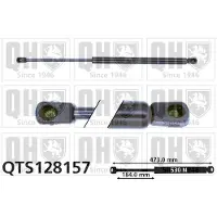 Quinton Hazell QTS128157 Gasveer achterklep