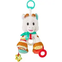 Sophie de Giraf Activiteitenknuffel - Grijpspeelgoed - Baby speelgoed - Kraamcadeau - Babyshower cadeau - Vanaf 0 maanden - 23 cm - Wit/Bruin/Meerkleurig
