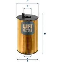 Ufi 25.066.00 Oliefilter