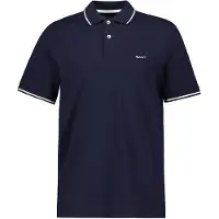Gant Shirt 'Rugger' donkerblauw / wit
