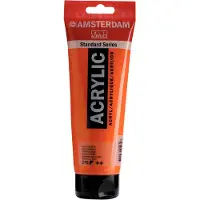 Amsterdam Standard Series Acrylverf Tube 250 ml - Azo-Oranje 276