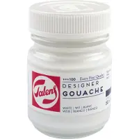Talens Plakkaatverf Extra Fijn Flacon 50 ml Wit 100