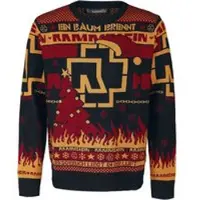 Rammstein Christmas jumper - Holiday Sweater - S tot 5XL - voor Mannen - meerkleurig - Maat S