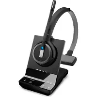 Epos SENNHEISER IMPACT SDW 5033 - UK, hoofdtelefoon, hoofdband, kantoor/call center, zwart, monofoon, ver (Draadloze), Kantoorheadset, Zwart