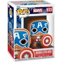 Funko POP! Marvel - Gemberkoekenhuisje in de vorm van een Lebkuchen Captain America 933 - Pop! - Vinyl figuur