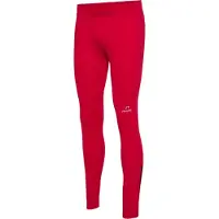Newline Sportbroek grijs / vuurrood / zwart