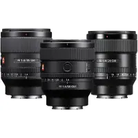 Sony FE 24mm, 35mm en 50mm Pro Kit