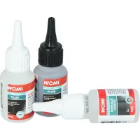 Womi Superglue Filler Set – Lijm + Vulstof – Snelle Uitharding – Extreem Sterke Reparatie – Multimateriaal