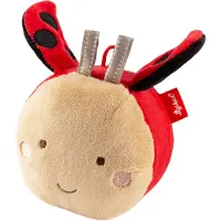 Sigikid sigikidactieve bal 9 cm lieveheersbeestje Kleurrijk voor kinderen