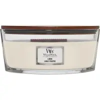 Woodwick Geurkaars Ellipse Linen 454 gr