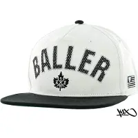 K1x Baller Snapback Cap Wit/zwart Wit - UNI