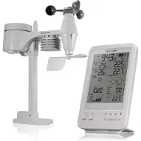Bresser Weerstation - 5-in-1 - Incl. Weersvoorspelling en Barometer - Wit