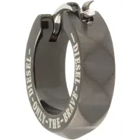 Diesel Oorbel zwart / wit