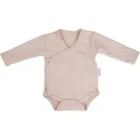 MamaLoes Zand Maat 68 Lange Mouw Overslag Romper ML010252