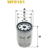 WIX FILTERS WF8181 Brandstoffilter