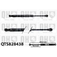Quinton Hazell QTS828438 Gasveer motorkap