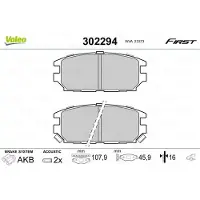 Valeo 302294 Remblokken