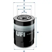 Ufi 24.351.01 Brandstoffilter