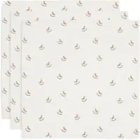 Jollein - Hydrofiele Doek Small 70x70cm -Spuugdoekjes - Zacht Katoen - 3 Stuks - Nostalgic Ride