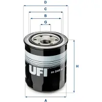Ufi 23.248.00 Oliefilter