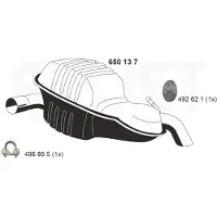 ERNST 650137 Einddemper
