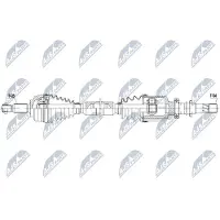 NTY NPW-RE-140 Aandrijfas